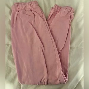 brandy melville rosa sweatpants